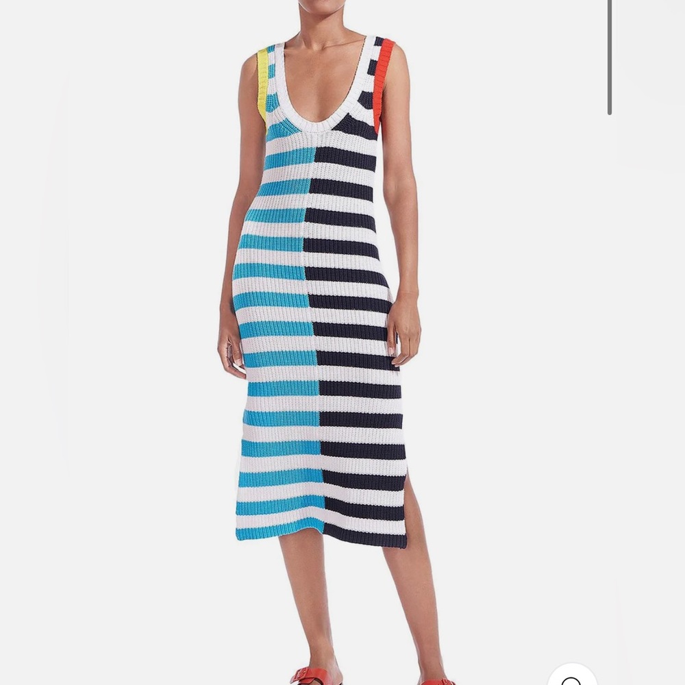 Staud Seahorse Knit Dress